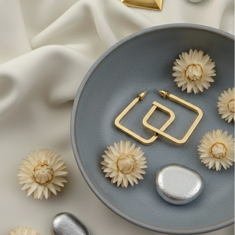 گوشواره خاص مینیمالیستی